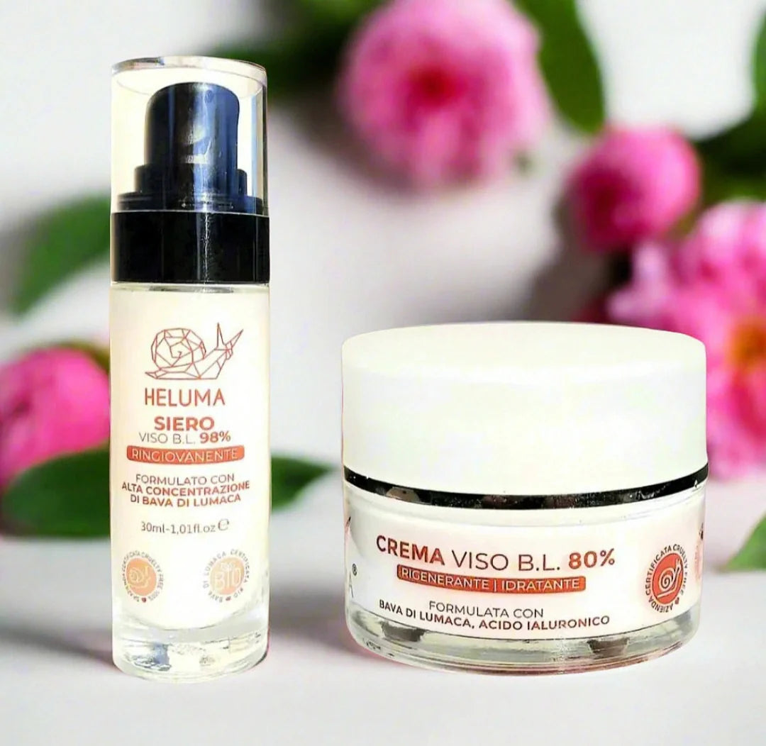 Crema Viso e Siero Viso alla Bava di Lumaca