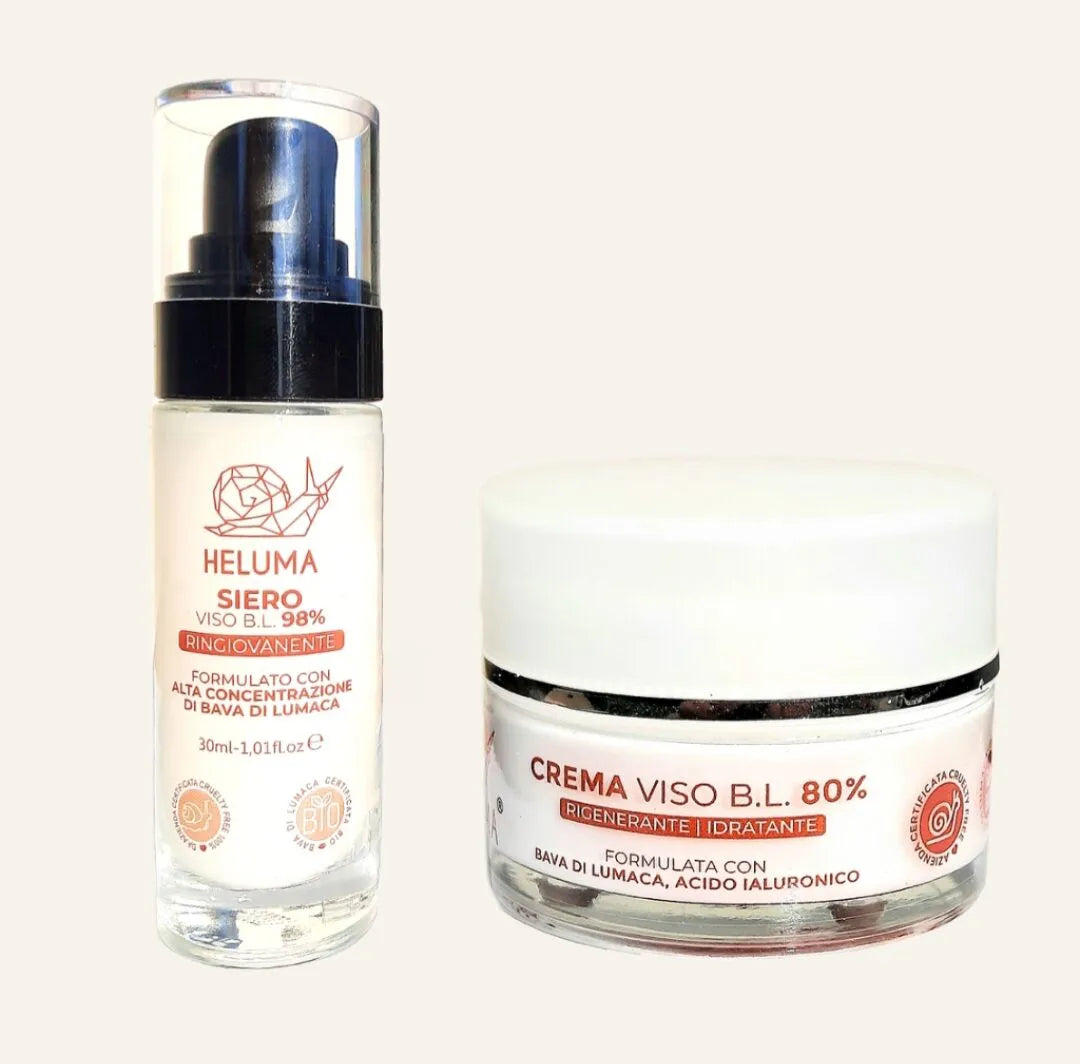 Crema Viso e Siero Viso alla Bava di Lumaca